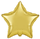 Flexmetal Gold 18" Star Foil Balloon