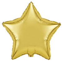 Flexmetal Gold 18" Star Foil Balloon