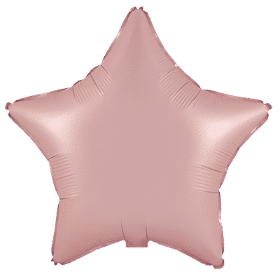 Flexmetal Pastel Light Orange 18" Star Foil