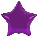 Flexmetal Purple 18" Star Foil Balloon