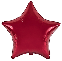Flexmetal Red 18" Star Foil Balloon