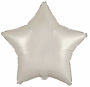 Flexmetal Satin Cream 18" Star Foil Balloon