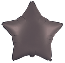 Flexmetal Satin Brown 18" Star Foil Balloon