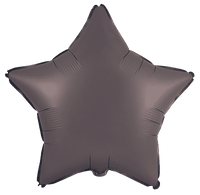 Flexmetal Satin Brown 18" Star Foil Balloon