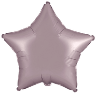 Flexmetal Satin Mushroom 18" Star Foil Balloon