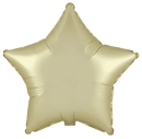 Flexmetal Satin Pastel Gold 18" Star Foil Balloon
