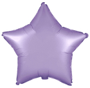 Flexmetal Satin Pastel Lilac 18" Star Foil Balloon