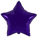 Flexmetal Violet 18" Star Foil Balloon