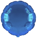 Flexmetal Blue 18" Round Foil Balloon