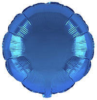 Flexmetal Blue 18" Round Foil Balloon