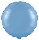 Flexmetal Pastel Blue 18" Round Foil Balloon