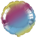 Flexmetal Pastel Gradient 18" Round Foil Balloon