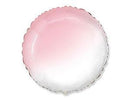 Flexmetal Pink Gradient 18" Round Foil Balloon