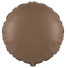 Flexmetal Matte Chocolate Brown 18" Round Foil