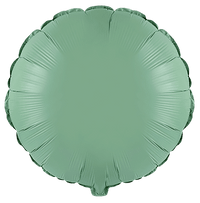 Flexmetal Matte Mint 18" Round Foil Balloon