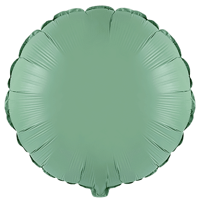 Flexmetal Matte Mint 18" Round Foil Balloon