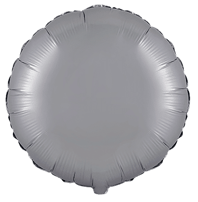 Flexmetal Matte Moonlight Silver 18" Round Foil