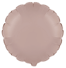 Flexmetal Matte Vintage Rose 18" Round Foil