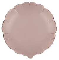 Flexmetal Matte Vintage Rose 18" Round Foil