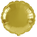 Flexmetal Gold 18" Round Foil Balloon