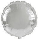 Flexmetal Silver 18" Round Foil Balloon
