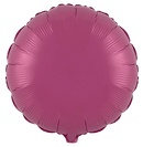 Flexmetal Pastel Red 18" Round Foil Balloon