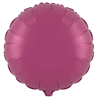 Flexmetal Pastel Red 18" Round Foil Balloon