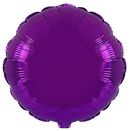 Flexmetal Purple 18" Round Foil Balloon