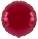 Flexmetal Red 18" Round Foil Balloon