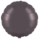 Flexmetal Satin Brown 18" Round Foil Balloon