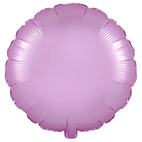 Flexmetal Satin Pastel Pink 18" Round Foil Balloon