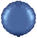Flexmetal Satin Steel Blue 18" Round Foil Balloon