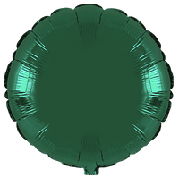 Flexmetal Green 18" Round Foil Balloon