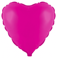 Flexmetal Fluor Fuchsia 18" Round Foil Balloon