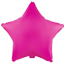 Flexmetal Fluor Fuchsia 18" Star Foil Balloon