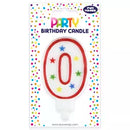 Eurowrap Party Candle Number 0