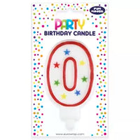 Eurowrap Party Candle Number 0
