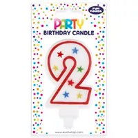 Eurowrap Party Candle Number 2