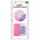 Eurowrap Party Candle Unicorn 24pk