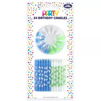 Eurowrap Party Candle Dino 24pk