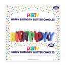 Eurowrap Party Candle Happy Birthday Multicolour
