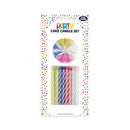 Eurowrap Party Candle Set Multicolour