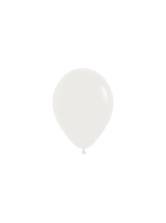 Sempertex Almond White 5" Latex Balloons 50pk