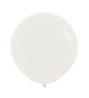 Sempertex Almond White 24" Latex Balloons 3pk