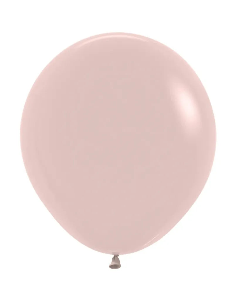 Sempertex Creamy Blush 18" Latex Balloons 25pk