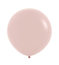 Sempertex Creamy Blush 24" Latex Balloons 3pk