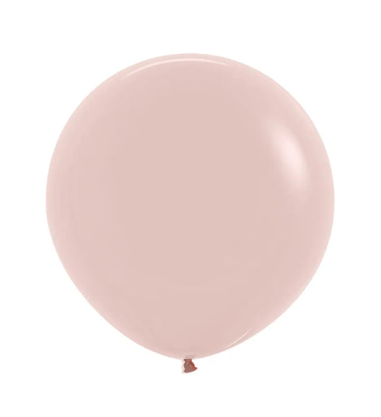 Sempertex Creamy Blush 24" Latex Balloons 3pk