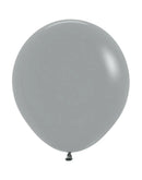 Sempertex Urban Grey 18" Latex Balloons 25pk
