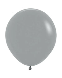Sempertex Urban Grey 18" Latex Balloons 25pk