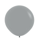 Sempertex Urban Grey 24" Latex Balloons 3pk